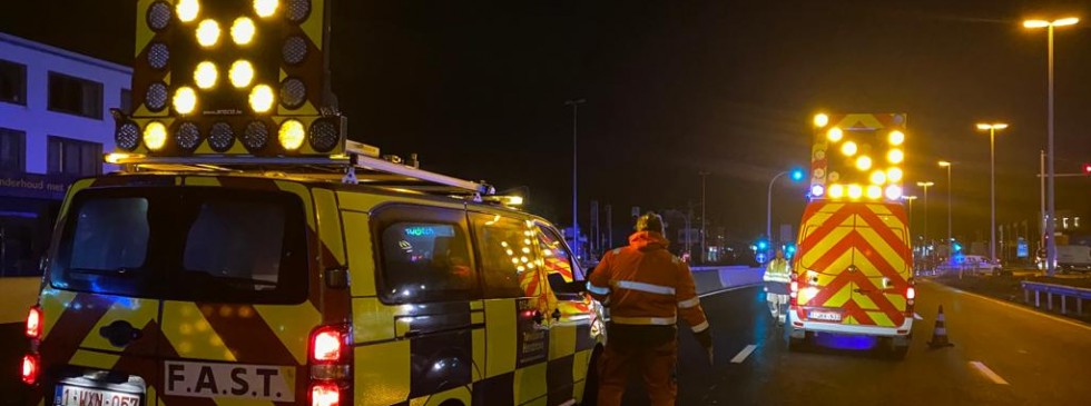 Hendrickx FAST interventie op de snelweg
